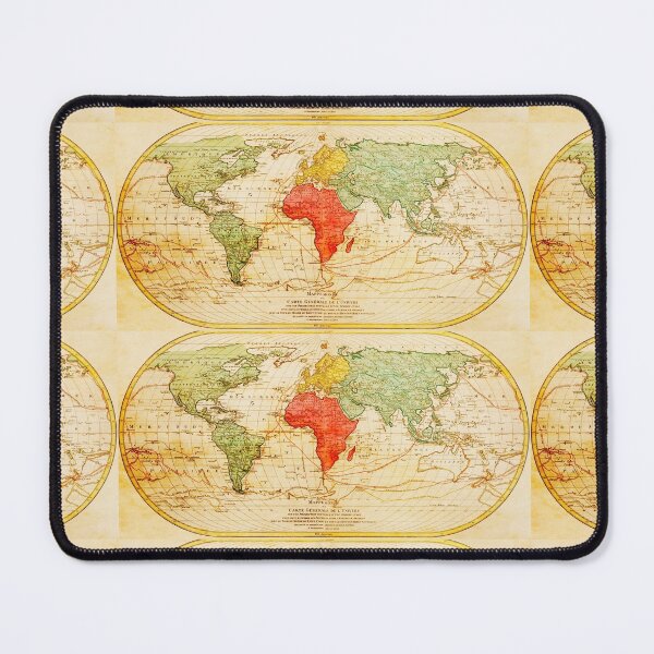 Item preview, 1782 Vintage World Map designed and sold by Vintage by Kaya.