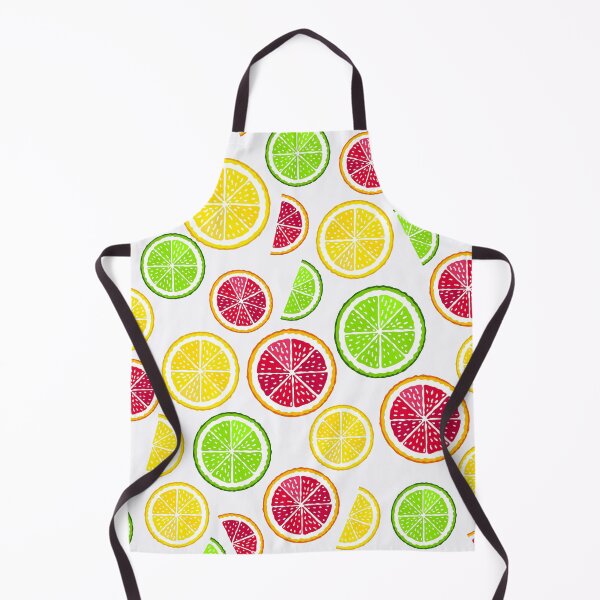 Item preview, lemon, lime, and grapefruit pattern designed and sold by AlieshaBate.