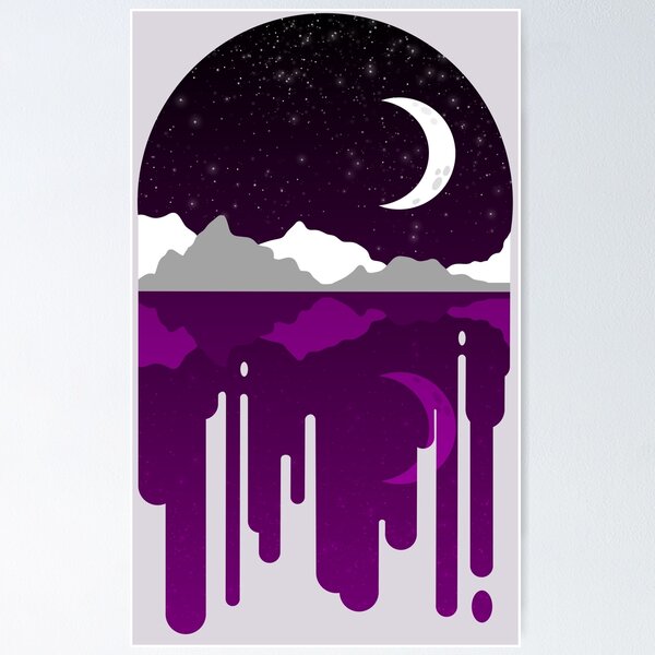 Item preview, Subtle Ace Drip Landscape designed and sold by AbleWizzkid.