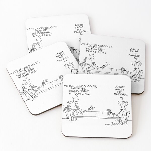 Item preview, My Oncologist or my Barista! designed and sold by Geoff Augustine.