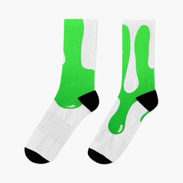 Item preview, Green Dripping Paint Art Print I designed and sold by lineartdesigns.
