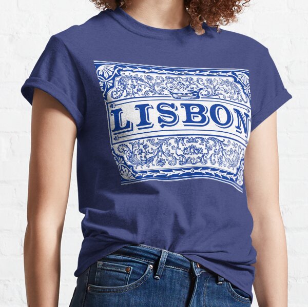 Azulejo Lisbon Azulejos Lisboa Classic T-Shirt