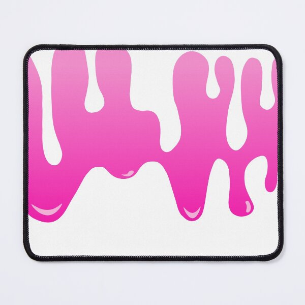 Item preview, Pink Dripping Paint Art Print I designed and sold by lineartdesigns.