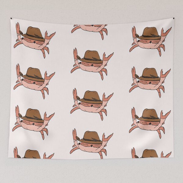 Item preview, cowboy crab designed and sold by spikysquid.