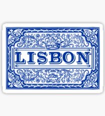 Azulejo Lisbon Azulejos Lisboa Sticker