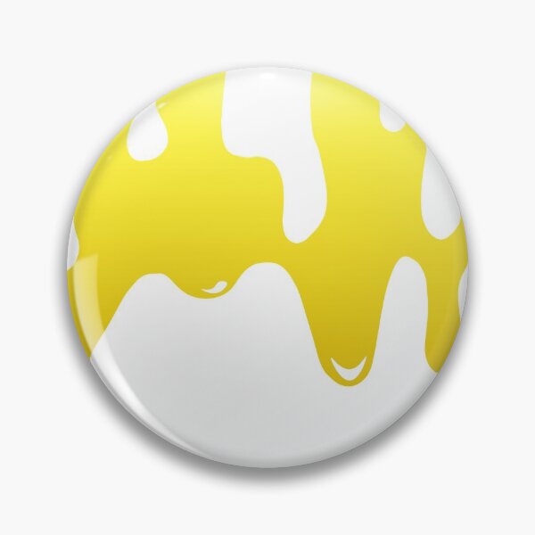 Item preview, Yellow Dripping Paint Art Print I designed and sold by lineartdesigns.