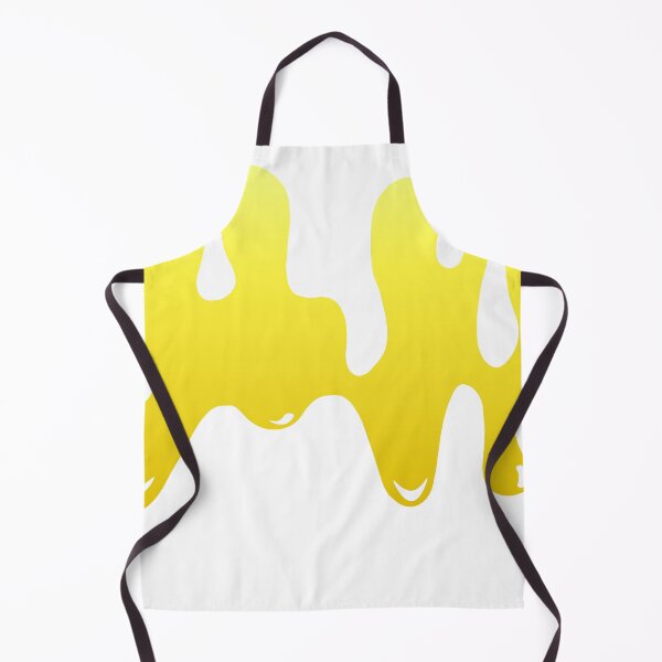 Item preview, Yellow Dripping Paint Art Print I designed and sold by lineartdesigns.