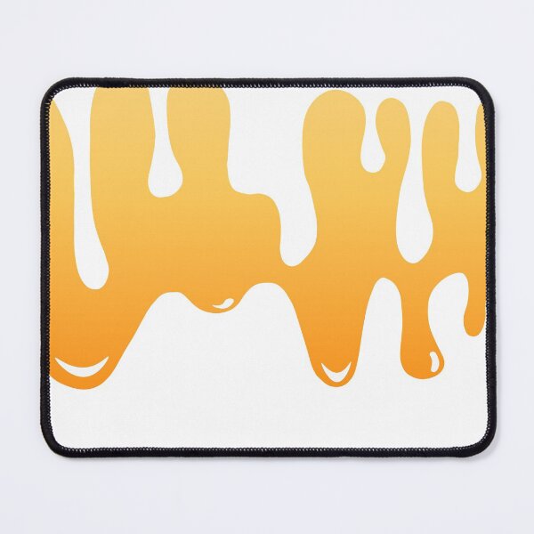 Item preview, Orange Dripping Paint Art Print I designed and sold by lineartdesigns.