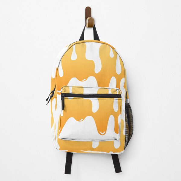 Item preview, Orange Dripping Paint Art Print I designed and sold by lineartdesigns.