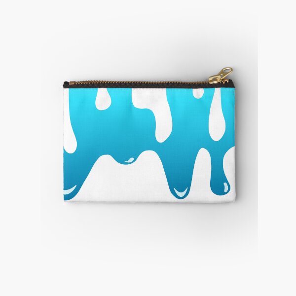Item preview, Blue Dripping Paint Art Print I designed and sold by lineartdesigns.