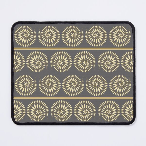 Item preview, Golden and gray oil painting floral ornament designed and sold by IrinaIkar.