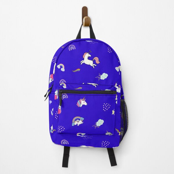 Item preview, Unicorns are cool pattern, moody unicorn dark blue design designed and sold by Pattycool.