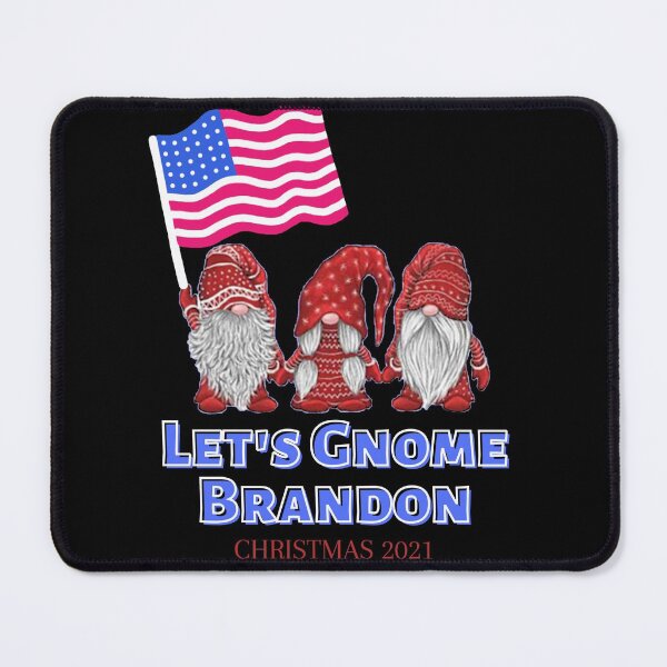 Item preview, Let's Gnome Brandon - Christmas 2021 - Lets Go Brandon - Funny Christmas Gnome USA Flag by Boo-da-chay designed and sold by Boo-da-chay.