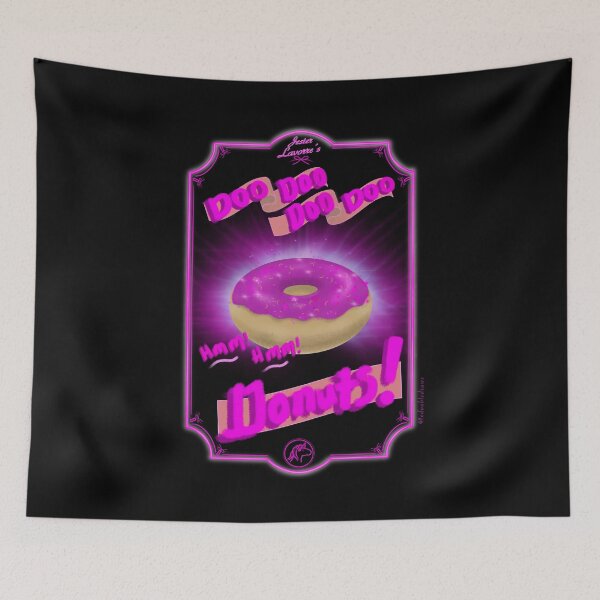 Item preview, Critical Role Jester Donut Sending Spell - Black designed and sold by etwice.
