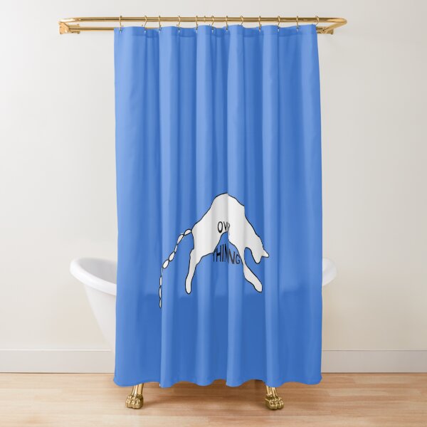 Over Thinking Shower Curtain