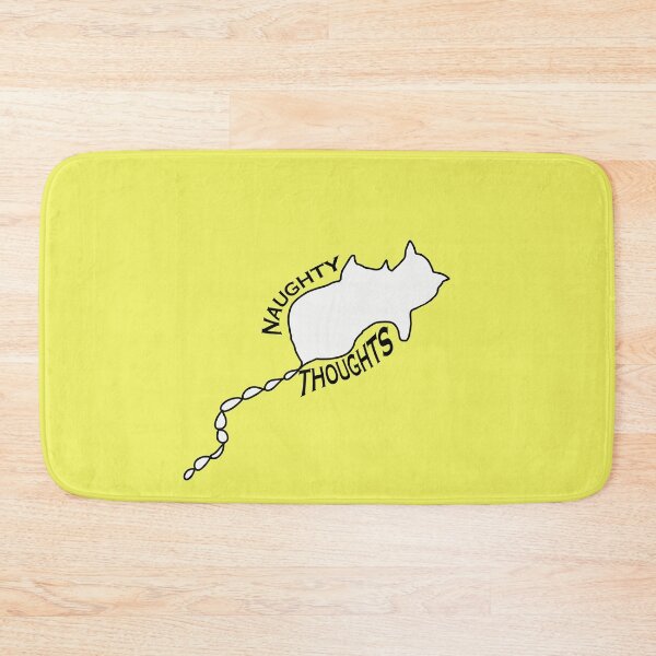 Naughty Thoughts Bath Mat