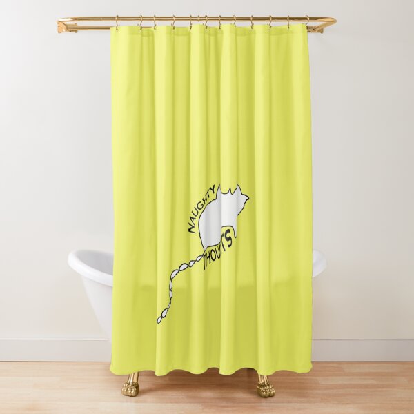 Naughty Thoughts Shower Curtain