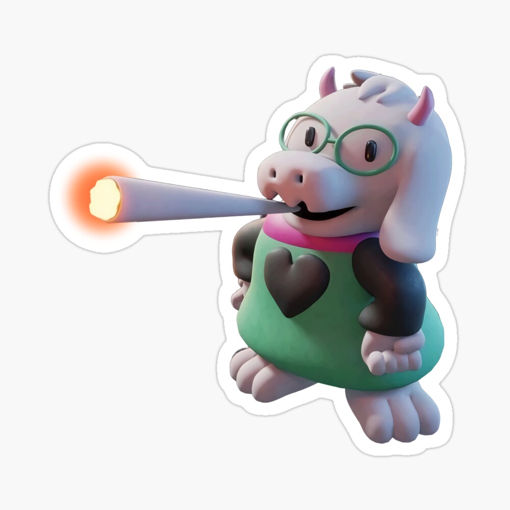 Ralsei smoking