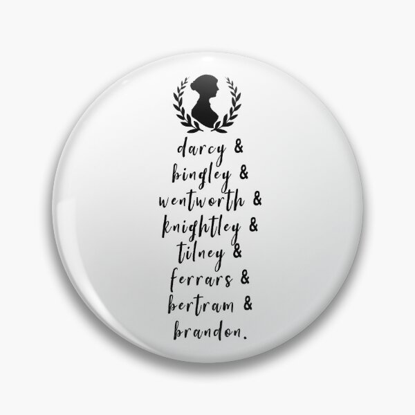 Item preview, Jane Austen Leading Men  designed and sold by Pinkmagenta.