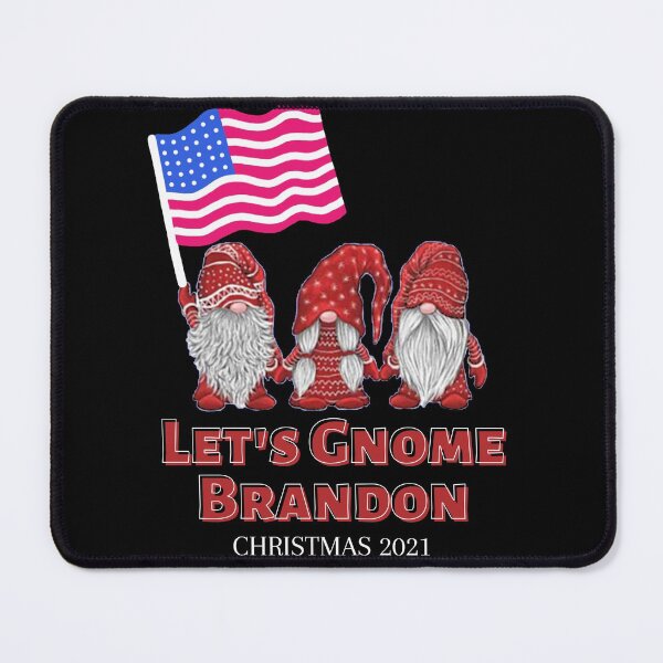 Item preview, Let's Gnome Brandon (red) - Christmas 2021 - Lets Go Brandon - Funny Christmas Gnome USA Flag by Boo-da-chay designed and sold by Boo-da-chay.