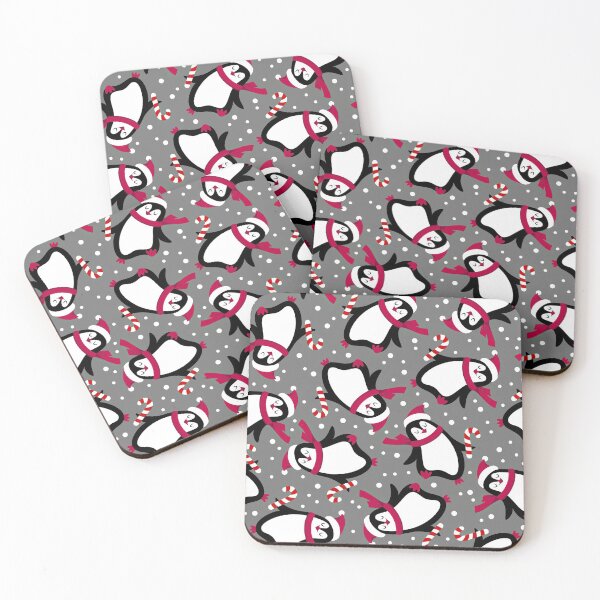 Item preview, Christmas Penguins With Candy Cones  designed and sold by AletacStore.