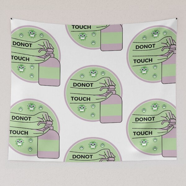 Item preview, Not friendly donot touch designed and sold by designerpriti.
