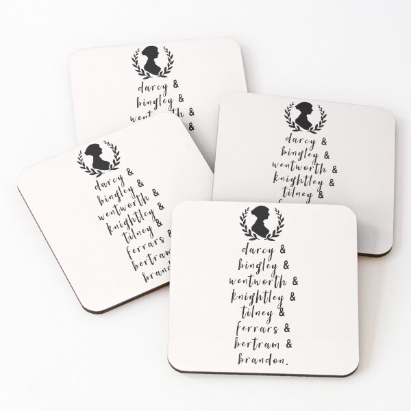 Item preview, Jane Austen Leading Men  designed and sold by Pinkmagenta.
