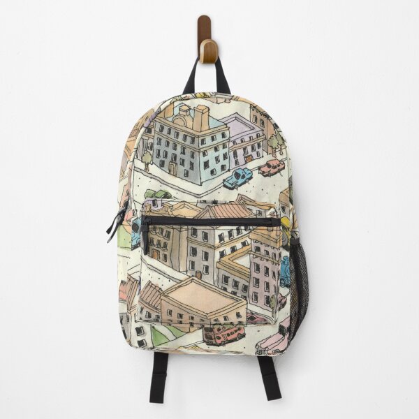 Item preview, City center isometric illustration art designed and sold by nickjones81.