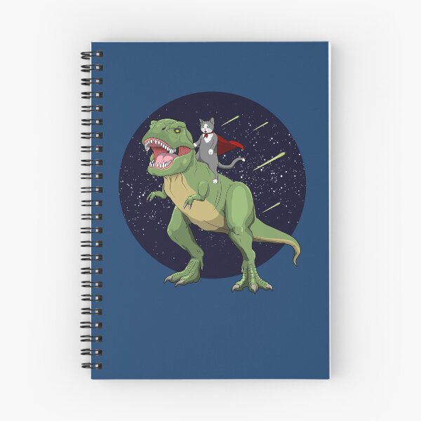 Item preview, Hero Cat Riding T-Rex Dinosaur Cosmic designed and sold by Rongway76.