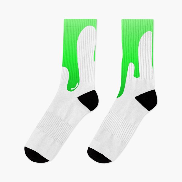 Item preview, Green Dripping Paint Art Print II designed and sold by lineartdesigns.