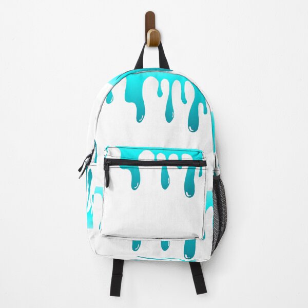 Item preview, Blue Dripping Paint Art Print II designed and sold by lineartdesigns.