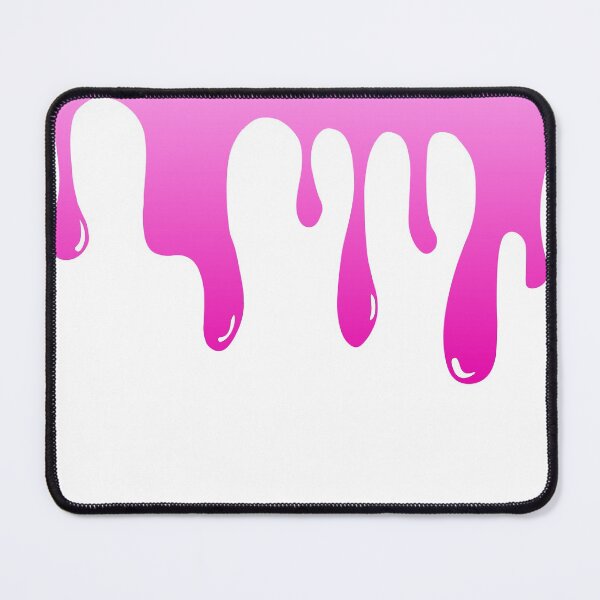 Item preview, Pink Dripping Paint Art Print II designed and sold by lineartdesigns.