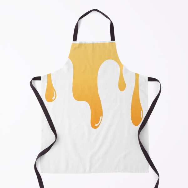 Item preview, Orange Dripping Paint Art Print II designed and sold by lineartdesigns.