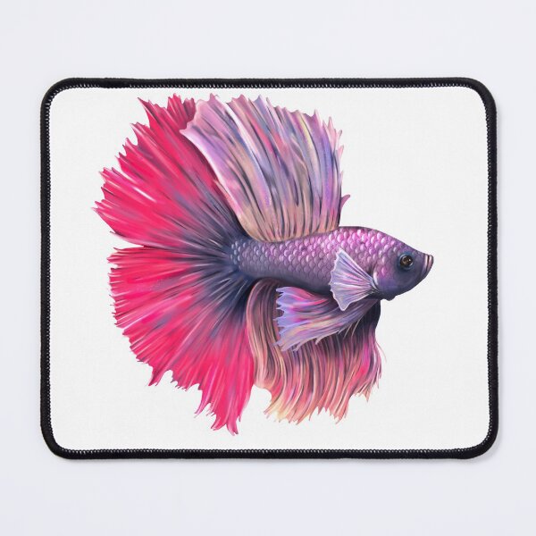 Item preview, Purple and pink betta fish designed and sold by soulstop.