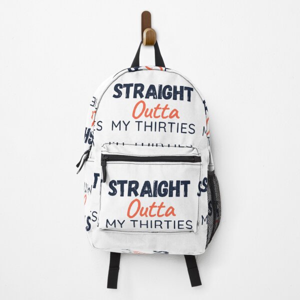 Item preview, Straight Outta My Thirties Colourful Funny 30th Birthday designed and sold by NishiiAgrawal.