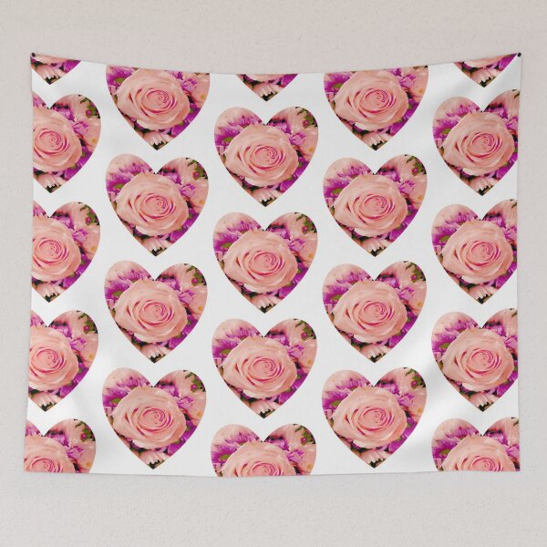 Item preview, Pink Rose Heart by Iritof designed and sold by iritof.