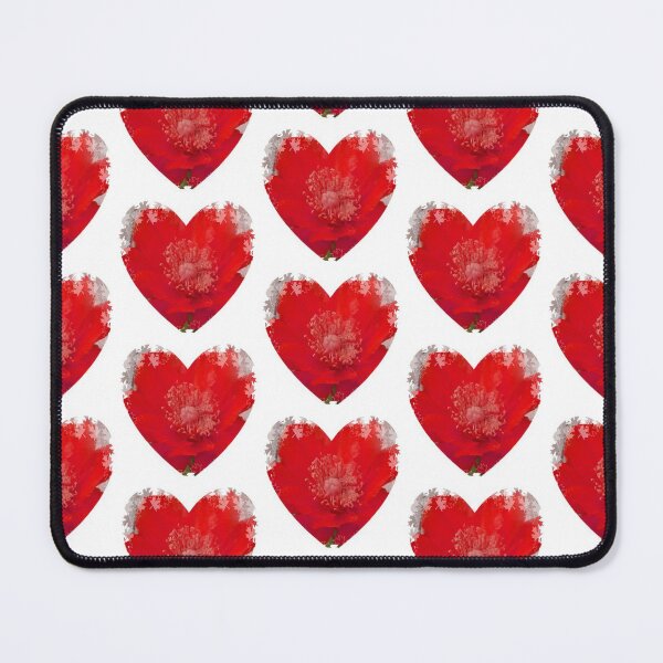 Item preview, Red flower Heart by Iritof designed and sold by iritof.