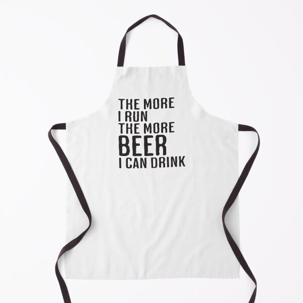 Item preview, The More I Run The More Beer I Can Drink designed and sold by RoguePixel.