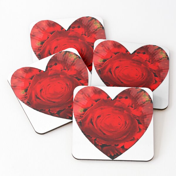 Item preview, Red Rose Heart by Iritof designed and sold by iritof.