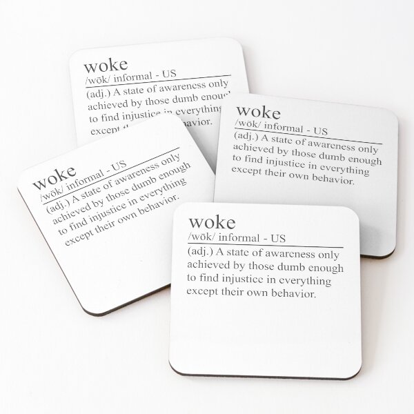 Item preview, Funny Woke Gift for Conservatives designed and sold by RoguePixel.