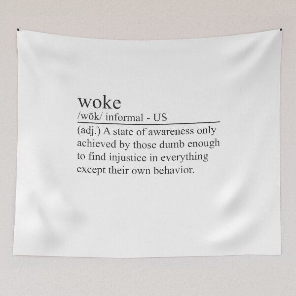 Item preview, Funny Woke Gift for Conservatives designed and sold by RoguePixel.