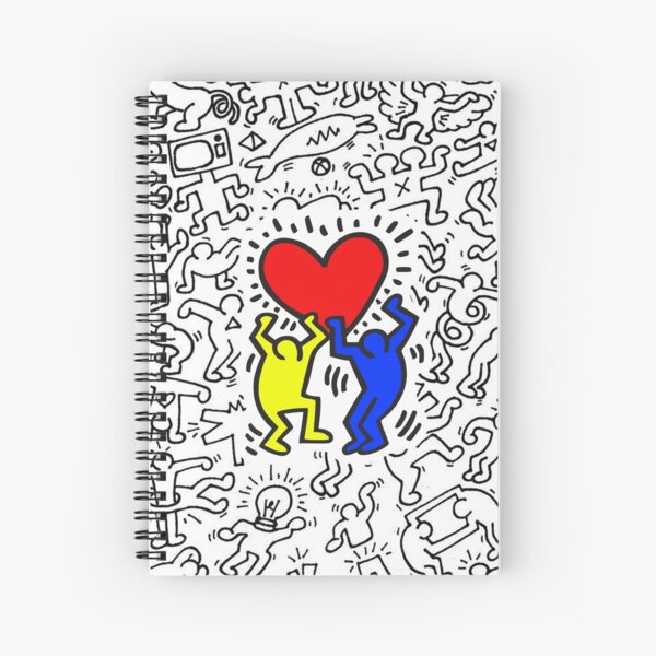 Keith Haring Spiral Notebooks Redbubble