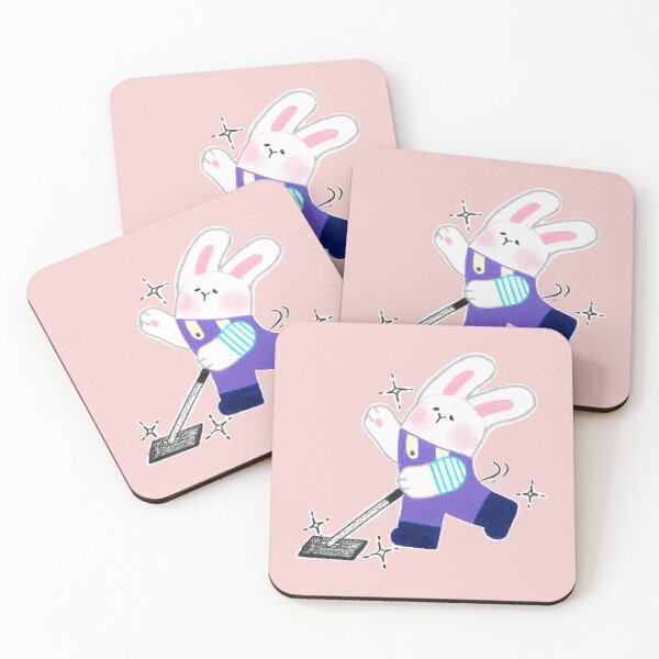Item preview, Rabbit who likes cleaning designed and sold by morongborong/PongleNote.