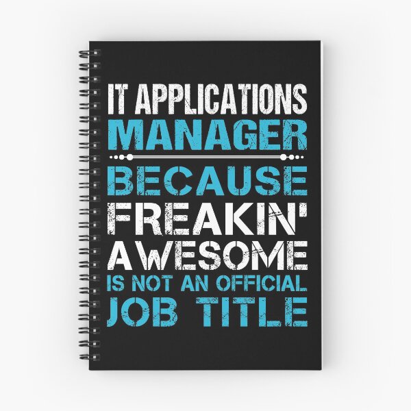 Item preview, It Applications Manager T Shirt - Freaking Awesome Job Gift Item Tee designed and sold by oetate4774.