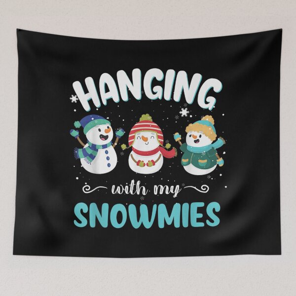 Item preview, Hanging with my Snowmies designed and sold by LilaDabrowska.