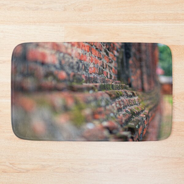 Item preview, Red Brick Wall at Ayutthaya Historical Park, Thailand. designed and sold by Huskyyy Designs.