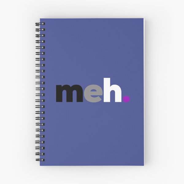 Item preview, Meh. Asexual Pride. Sex? Meh. Asexual Pride designed and sold by Subtle Pride Shop.