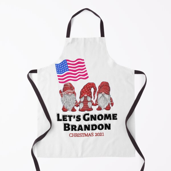 Item preview, Let's Gnome Brandon (black/red) - Christmas 2021 - Lets Go Brandon - Funny Christmas Gnome USA Flag by Boo-da-chay designed and sold by Boo-da-chay.