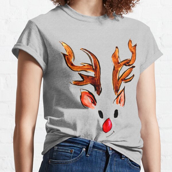 The Most Famous Reindeer of All, Rudolph Classic T-Shirt