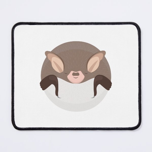 Item preview, Hibernating Natterer's bat drawing (without text) designed and sold by MarisG.
